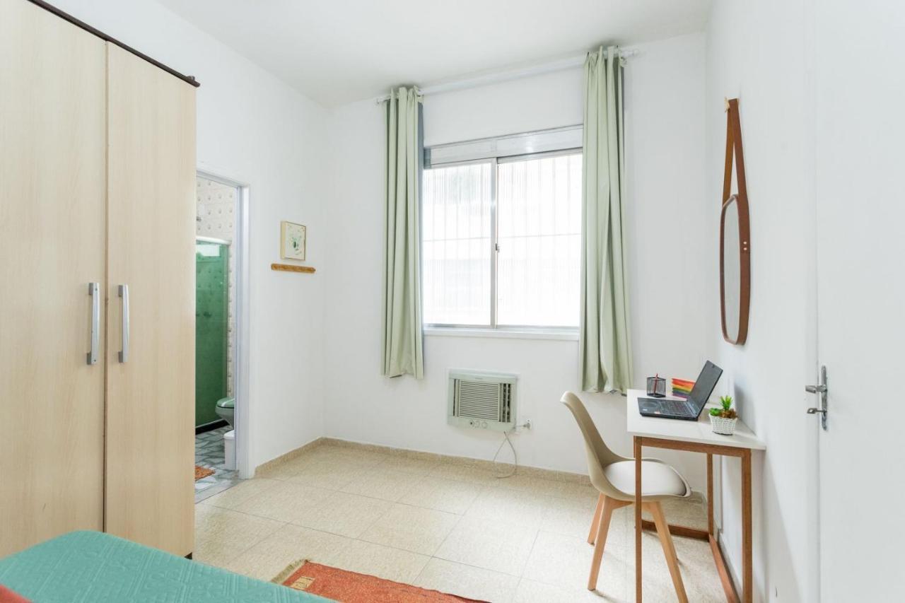 Conforto E Relax, Caminhando Para A Praia De Copacabana, Quarto E Sala, Completo, Com Wi Fi, Cozinha, Ar Condicionado Rio de Janeiro Exteriör bild