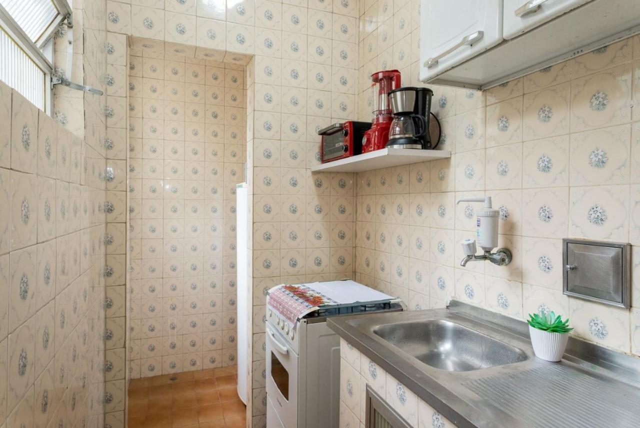 Conforto E Relax, Caminhando Para A Praia De Copacabana, Quarto E Sala, Completo, Com Wi Fi, Cozinha, Ar Condicionado Rio de Janeiro Exteriör bild